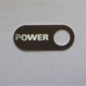 Power Badge for breadbin C64  *Grade A*