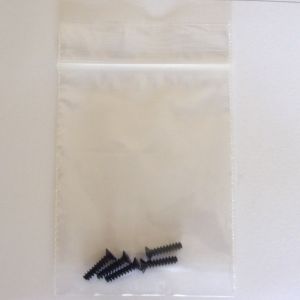 Pack of 5 case screws for Rubber Key ZX Spectrum (longer type)