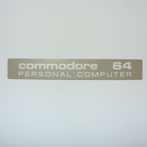 Badge for Commodore 64C - Commodore 64 Personal Computer