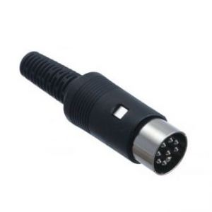 Spectrum 128 AV 8-Pin DIN Plug