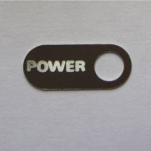 Power Badge for breadbin C64  *Grade B*