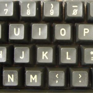 Amstrad CPC464 Keys - Early, chunky 12.5mm height keys - Grade 3
